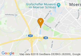 map of Van der Valk Hotel Moers