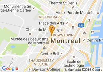 map of Center Mont-Royal