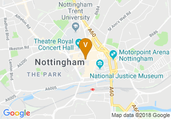 map of Nottingham City Council