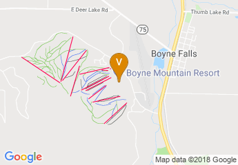 map of Boyne Mountain Resort