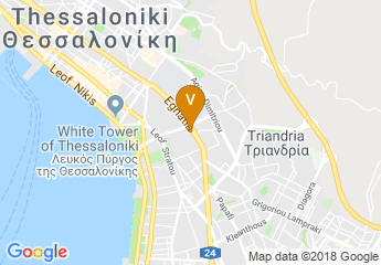 map of University of Macedonia