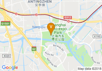 map of Shanghai Automobile Exhibition Center