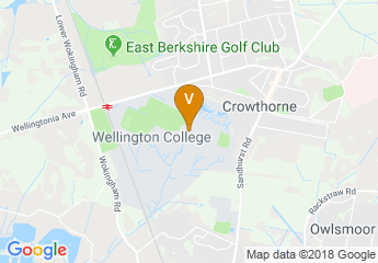 map of Wellington College