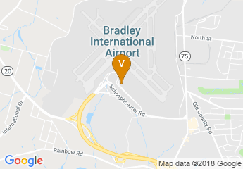 map of Sheraton Hartford Hotel at Bradley Airport
