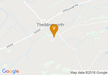 map of Hothorpe Hall & The Woodlands