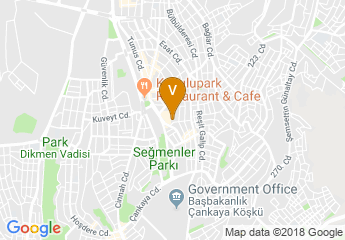 map of Sheraton Ankara Hotel & Convention Center