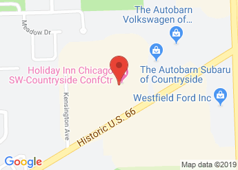map of Holiday Inn Chicago SW-Countryside ConfCtr