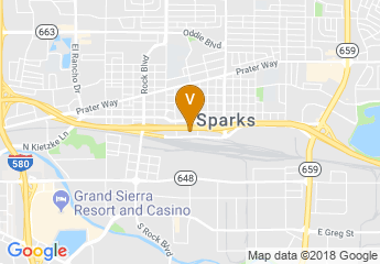map of John Ascuagas Nugget