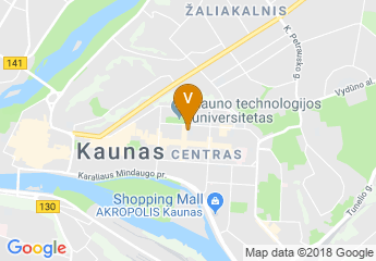 map of Vytautas Magnus University