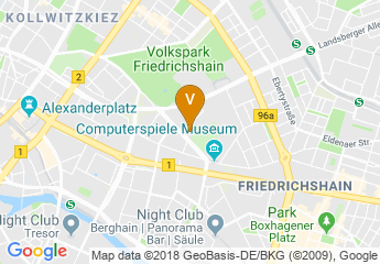 map of Umweltforum