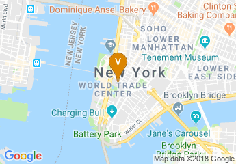 map of The New York Academy of Sciences
