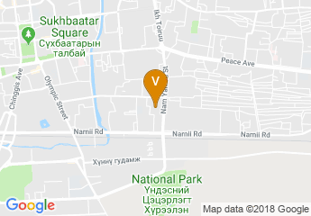 map of Ulaanbaatar University