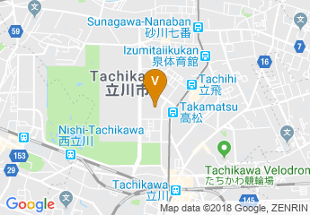 map of National Institute for Japanese Language and Linguistics