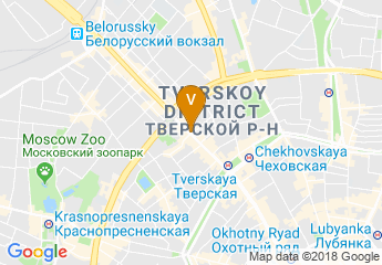 map of Moscow Marriott Grand Hotel