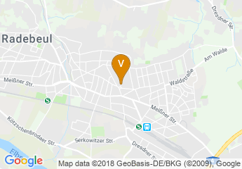 map of Radisson Blu Park Hotel & Conference Centre, Dresden Radebeul