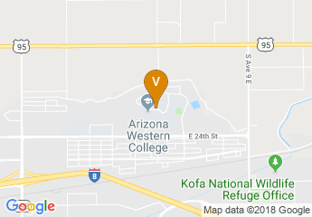 map of Arizona Western College