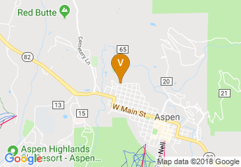 map of Aspen Center For Physics