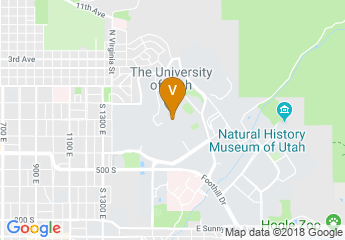 map of The University of Utah
