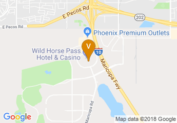 map of Wild Horse Pass Hotel & Casino