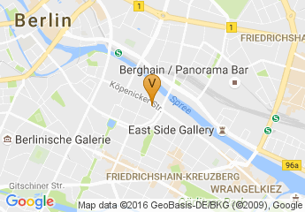 map of Berlin-Brandenburg Academy of Sciences and Humanities