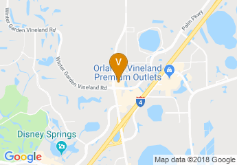 map of Sheraton Lake Buena Vista Resort