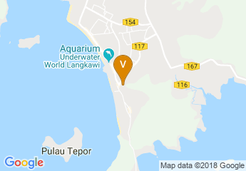map of Aseania Resort Langkawi