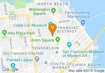 map of InterContinental Mark Hopkins San Francisco