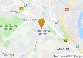 map of Gdansk University of Technology
