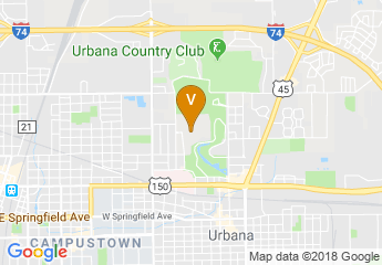 map of Champaign County Fair Association