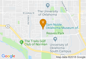 map of Sam Noble Oklahoma Museum of Natural History