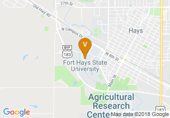 map of Fort Hays State University