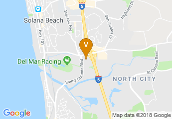 map of Hilton San Diego/Del Mar