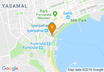 map of Four Seasons Hotel Baku