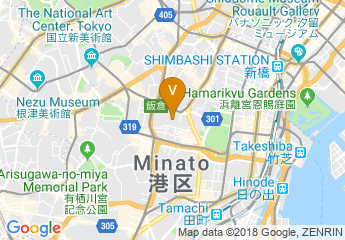 map of Tokyo American Club
