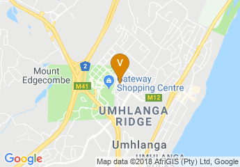 map of Protea Hotel by Marriott Durban Umhlanga Ridge