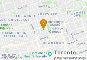 map of University of Toronto - St. George Campus