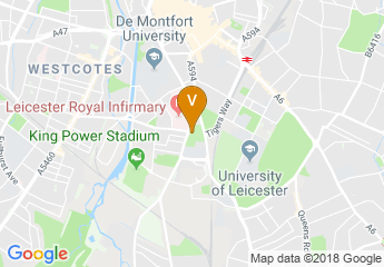 map of Leicester Tigers