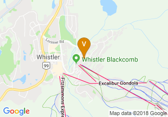 map of Fairmont Chateau Whistler