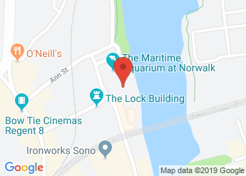 map of The Maritime Aquarium at Norwalk