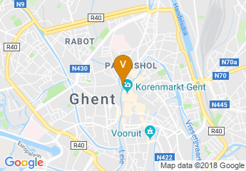 map of Feestzaal Oude Vismijn