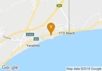 map of Lordos Beach Hotel
