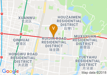 map of Zhongshan Hotel Jiangsu
