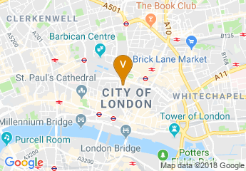 map of One Moorgate Place