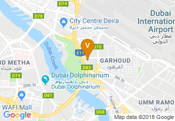 map of Jumeirah Creekside Hotel
