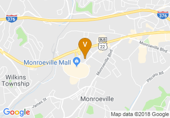 map of DoubleTree by Hilton Hotel Pittsburgh - Monroeville Convention Center