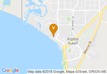 map of InterContinental Aqaba (Resort Aqaba)
