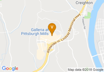 map of Galleria at Pittsburgh Mills