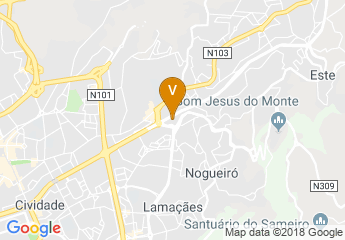map of Melia Braga Hotel & Spa