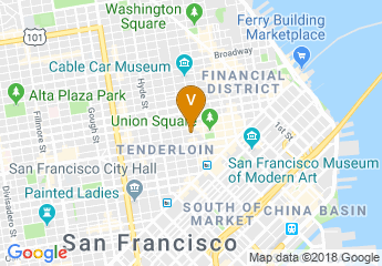 map of JW Marriott San Francisco Union Square