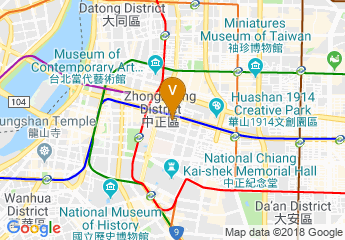 map of Sheraton Grand Taipei Hotel